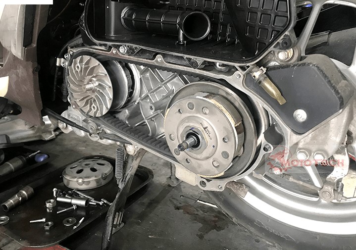 Khi nào nên thay dây curoa xe tay ga