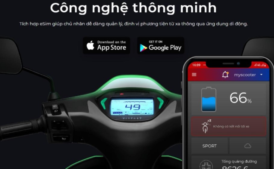 Cách kiểm tra pin xe máy điện VinFast trên App nhanh và chính xác