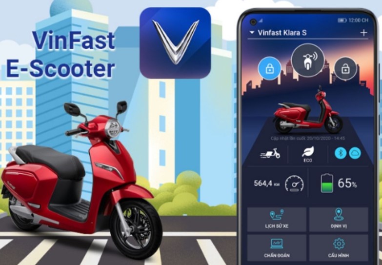 Cách kiểm tra pin xe máy điện VinFast trên App nhanh và chính xác