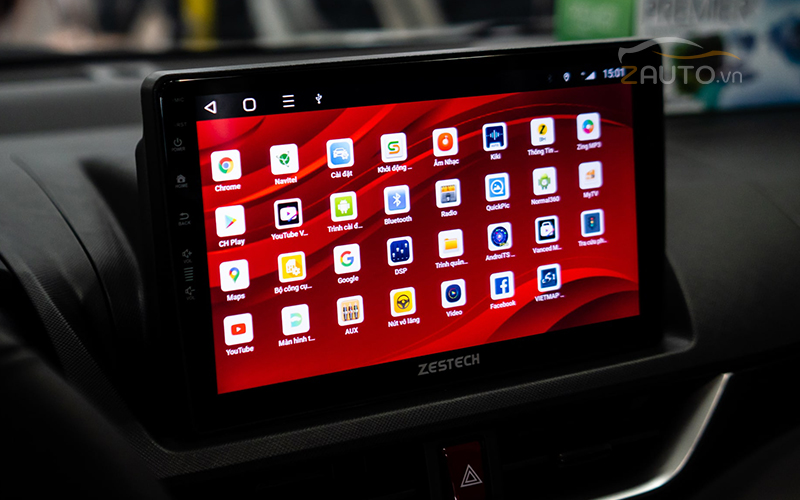 Lắp đặt màn hình android ô tô Zestech ZT360