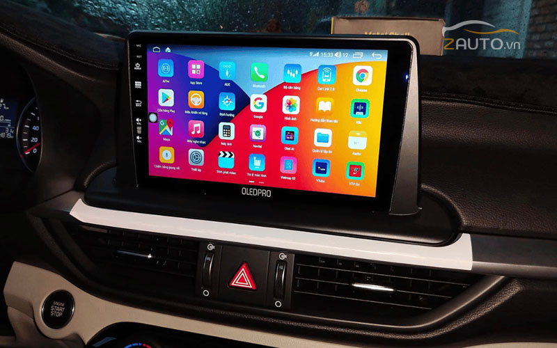 Lắp màn hình android cho ô tô tại Gia Lai