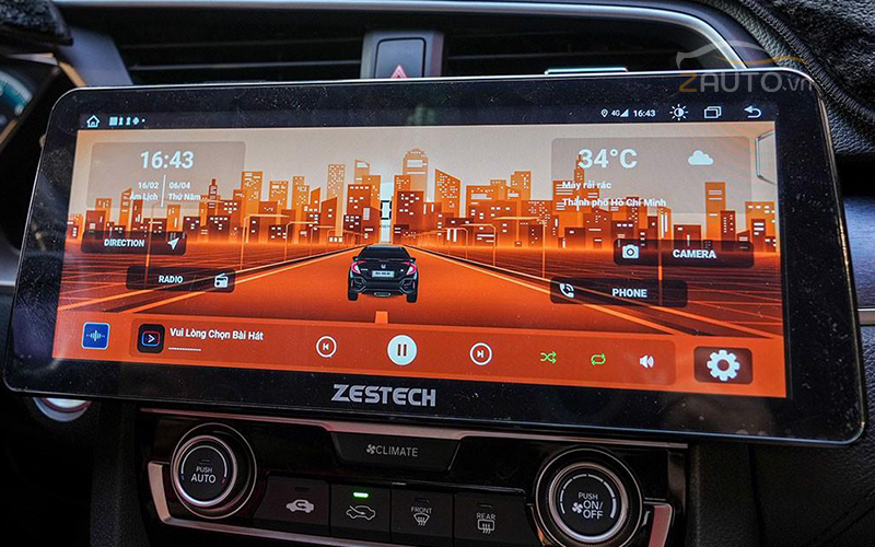 Hướng dẫn lắp màn hình android ô tô Zestech Mazda 3 MLK 360