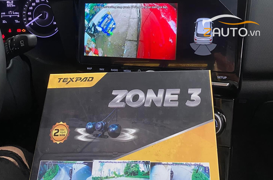 Lắp đặt camera 3 mắt Texpad Zone 3 tại Đồng Nai