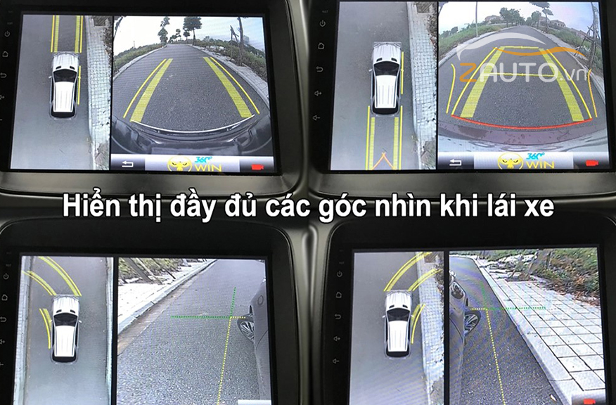 Nên chọn lắp camera 360 độ hay camera 3 mắt cho ô tô?