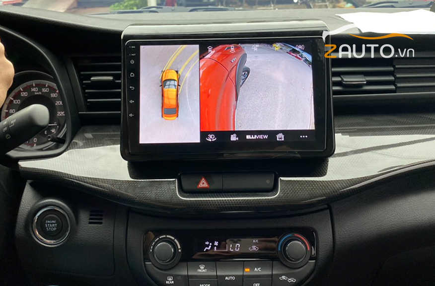 Ưu nhược điểm màn hình liền camera 360 độ ô tô