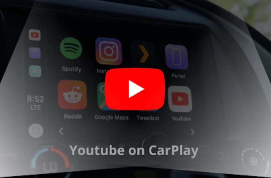 Apple Carplay có xem được Youtube không