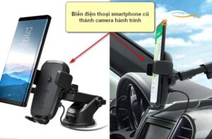 Biến điện thoại thành camera hành trình ô tô