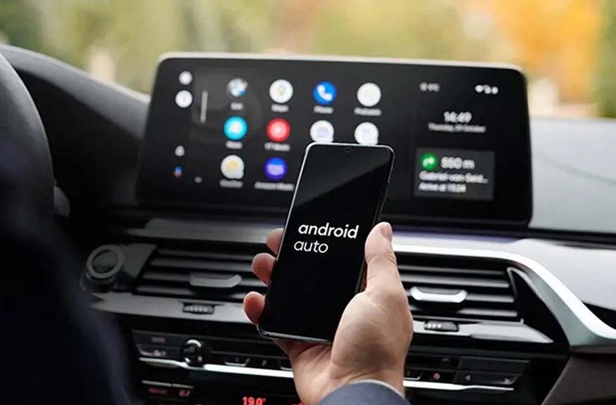 Kết nối android auto qua không dây bluetooth