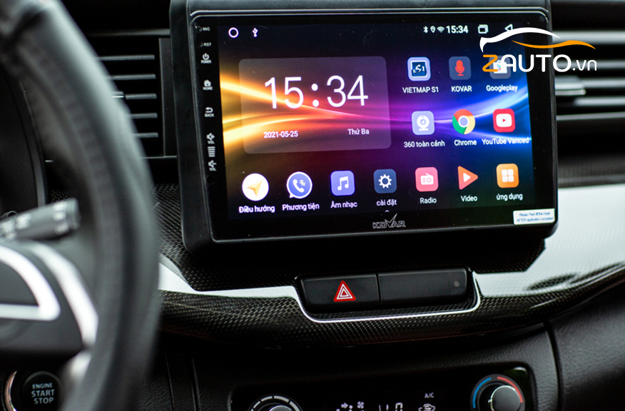 Lắp màn hình android ô tô có làm giảm giá trị của xe