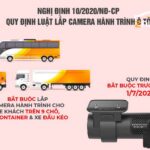 Quy định lắp camera hành trình cho xe tải