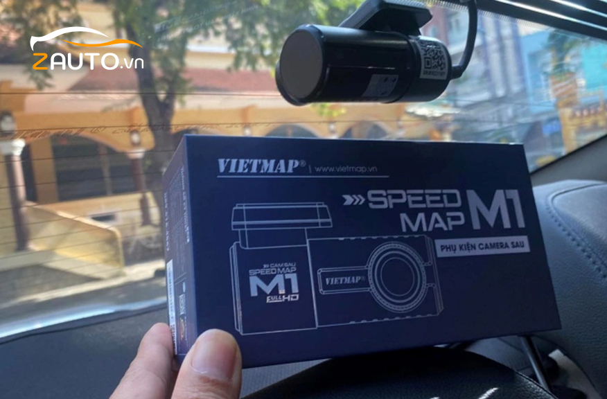 Camera hành trình Vietmap M1 có định vị GPS không