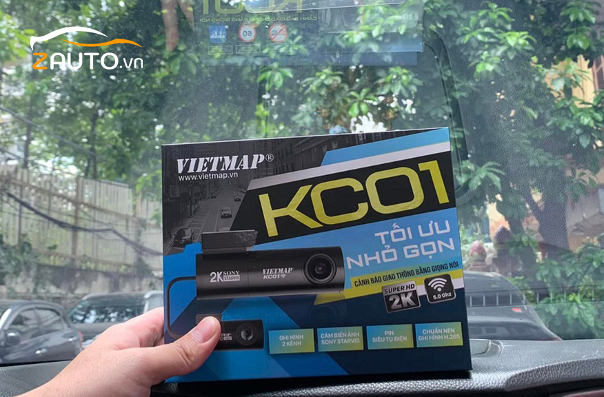 Camera hành trình Vietmap KC01 xem trực tiếp trên điện thoại