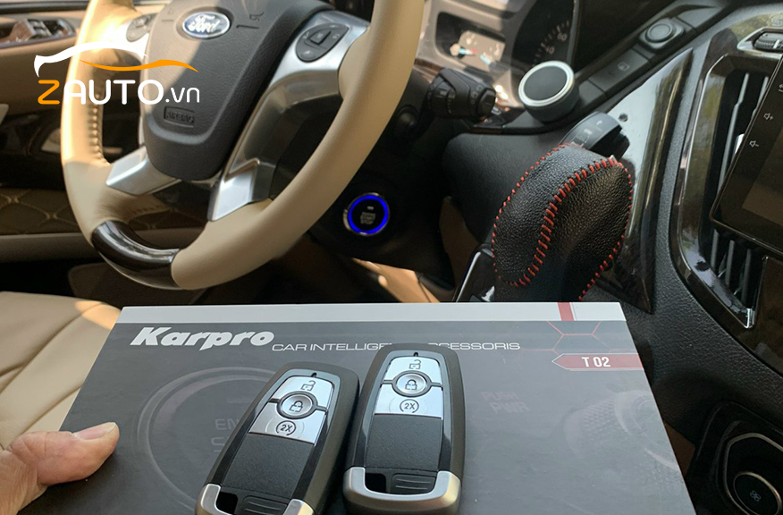 Lắp đặt đề nổ từ xa Smartkey Karpro ở Đồng Nai