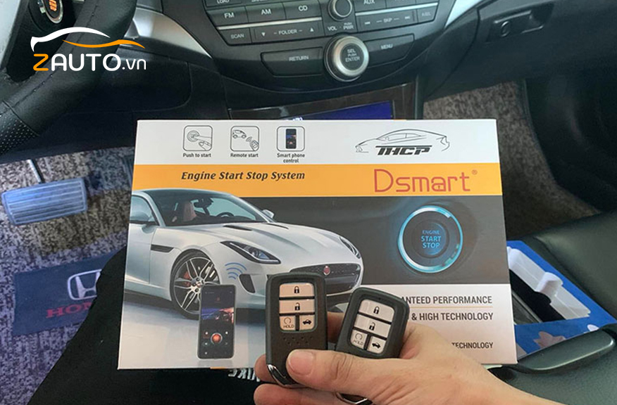 Đề nổ từ xa smartkey ô tô DSmart giá rẻ