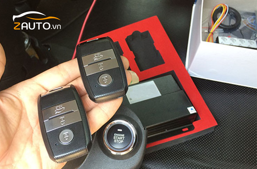 Trung tâm lắp đặt bộ đề nổ từ xa Smartkey xe ô tô uy tín TPHCM