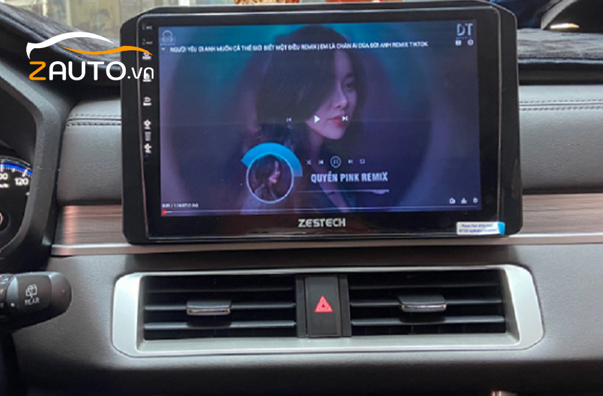 Lắp màn hình android Zestech uy tín tại Zauto.vn