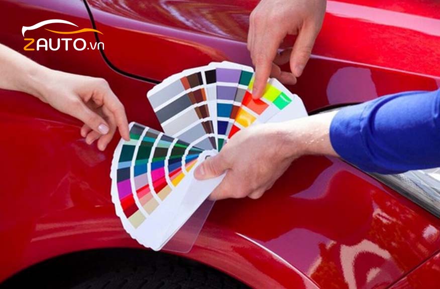Tự ý thay đổi màu sơn xe ô tô có bị phạt không