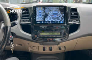 Độ màn hình android Bravigo xe Toyota Fotuner