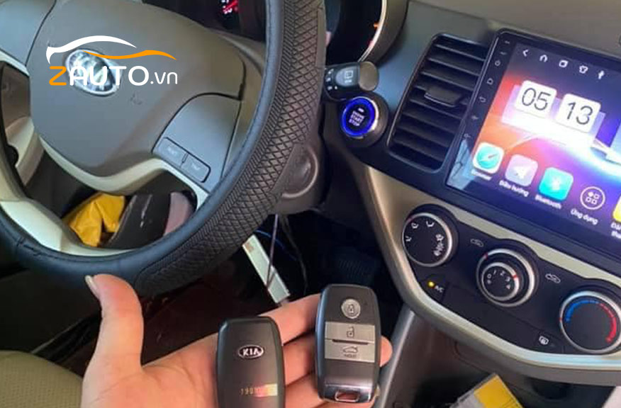 Lắp đặt smartkey xe Kia Cerato ở Bình Dương