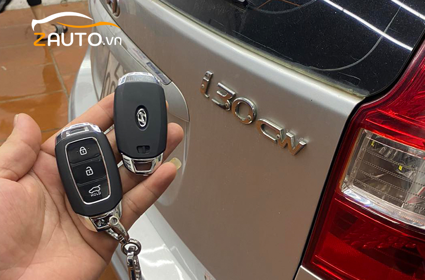 Lắp đề nổ từ xa Smartkey xe Hyundai i30 ở TP.HCM