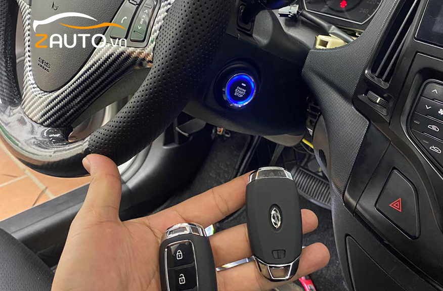 Lắp đề nổ từ xa Smartkey xe Hyundai i30 ở Bình Dương