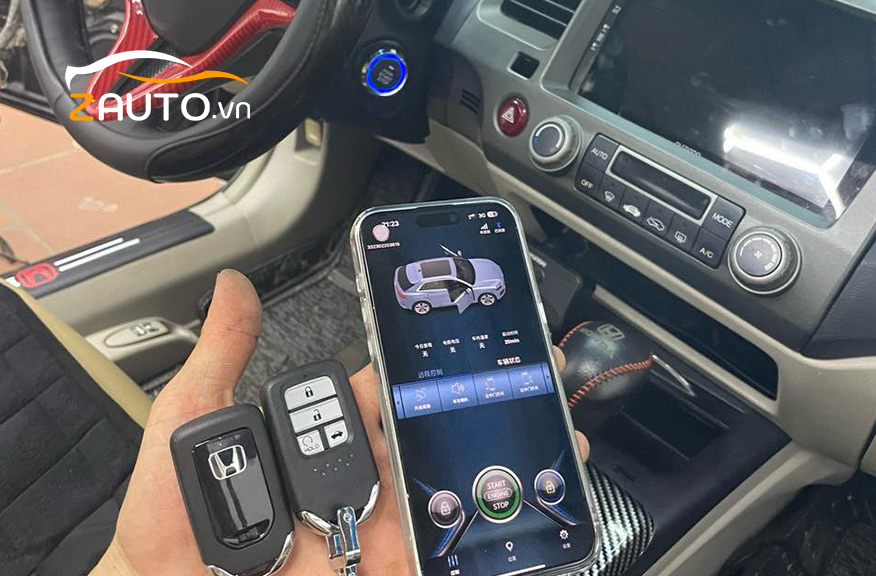 Lắp đặt smartkey xe ô tô ở Thủ Đức