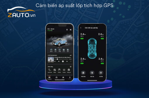 Lắp đặt cảm biến áp suất lốp IP24L cho ô tô ở TPHCM