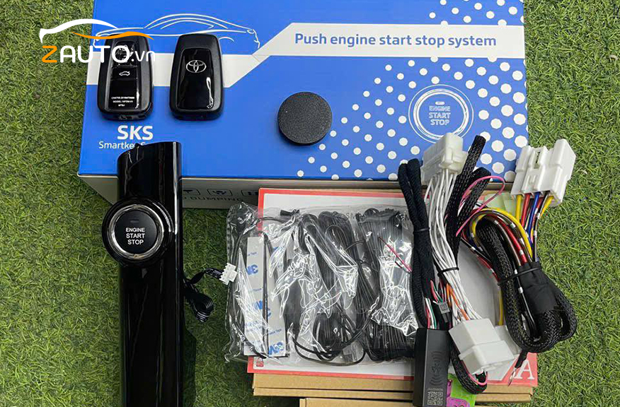 Lắp đề nổ từ xa Smartkey & Cruise Control xe Toyota Prado