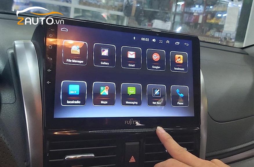 Hướng dẫn kết nối điện thoại Iphone với màn hình Toyota Vios