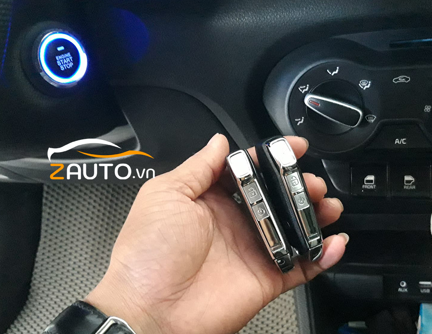 Độ Start/Stop chìa khóa Smartkey KIA Soluto tại Sài Gòn