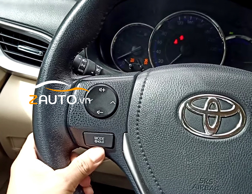 Lắp Cruise control cho Toyota Vios tại Dĩ An