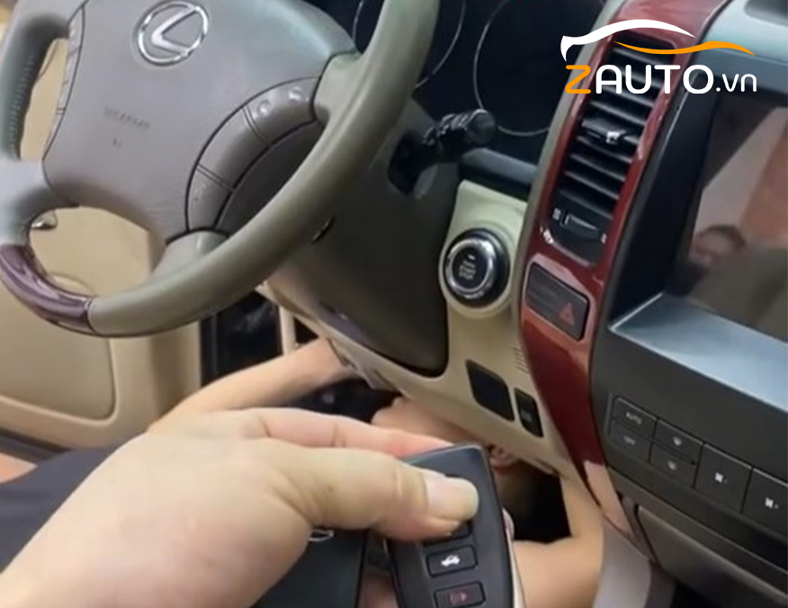 Lắp Smartkey xe Lexus GX470 tại TP.HCM