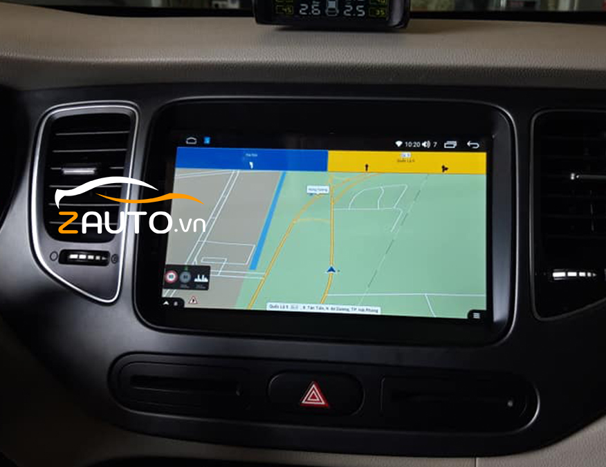 Lắp màn hình android camera 360 xe Kia Rondo tại Sài Gòn
