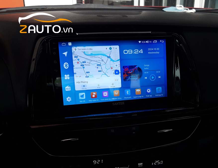 Lắp màn hình android camera 360 xe Mazda 6 tại TP.HCM