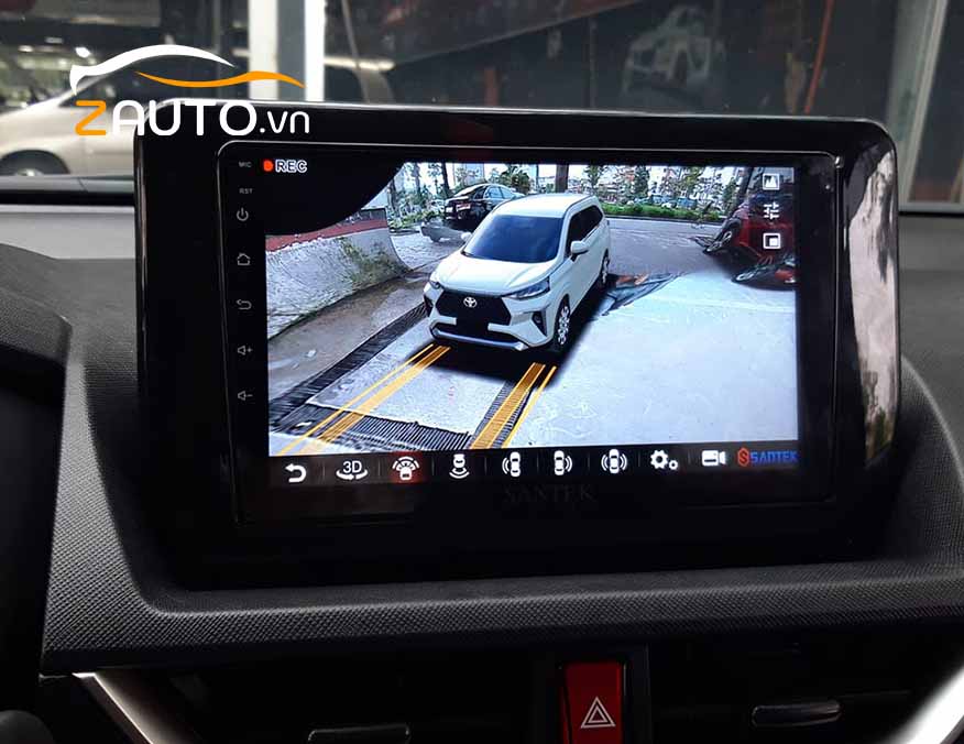 Nơi lắp màn hình android camera 360 Toyota Veloz tại Thủ Dầu Một