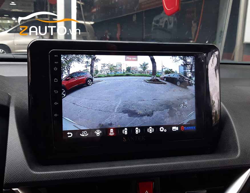 Lắp màn hình android camera 360 xe Toyota Veloz tại Sài Gòn