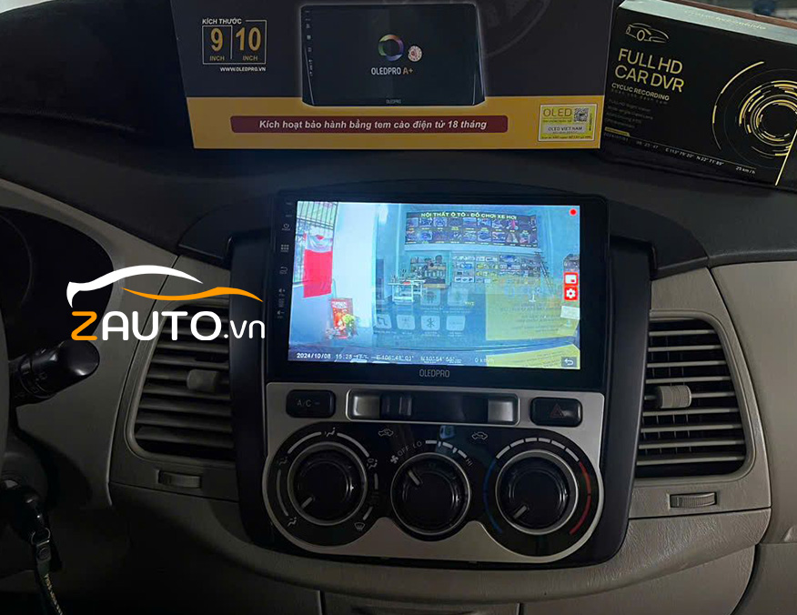 Lắp màn hình android xe Toyota Innova tại TP.HCM