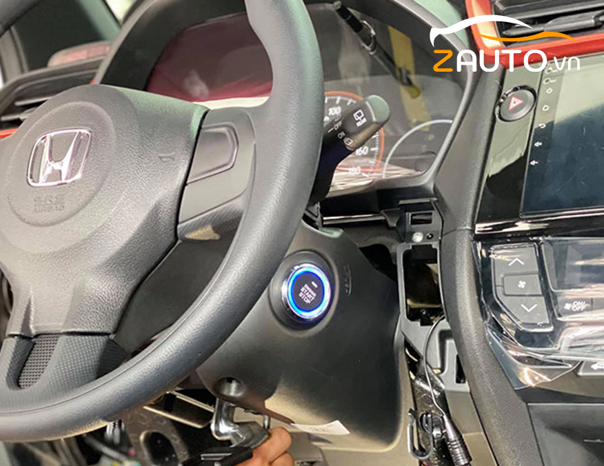 Lắp nút đề nổ Start/Stop Smartkey xe Honda Brio tại Thủ Đức