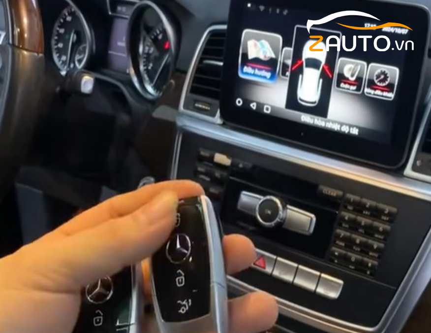 Độ Smartkey xe Mercedes ML350 tại Đồng Nai