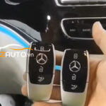 Lắp nút đề nổ Start/Stop Smartkey xe Mercedes V250