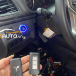 Lắp nút đề nổ Start/Stop Smartkey xe Mitsubishi Triton