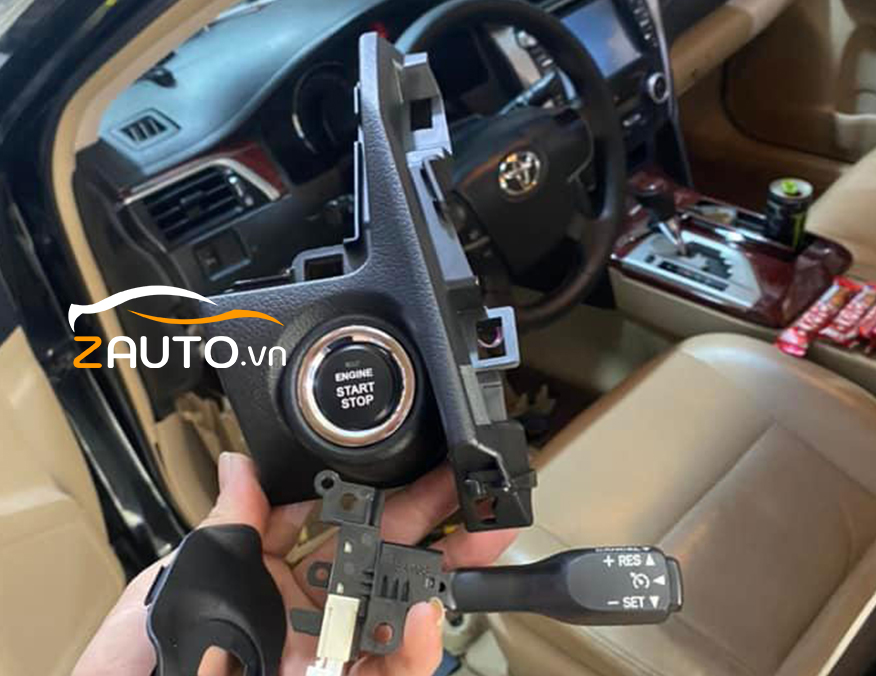 Độ đề nổ Start/Stop Smartkey Toyota Camry tại Thủ Dầu Một