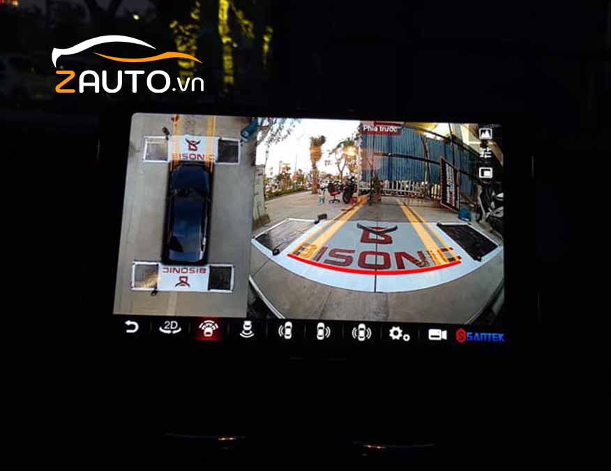 Lắp màn hình android camera 360 xe Toyota Vios tại Sài Gòn