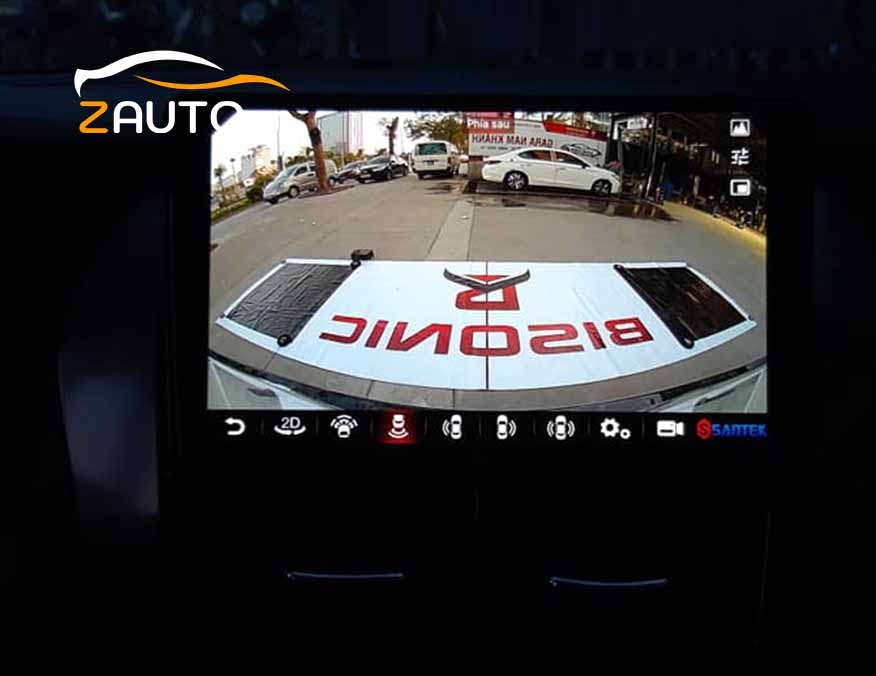 Nơi lắp màn hình android camera 360 Toyota Vios tại Đồng Nai