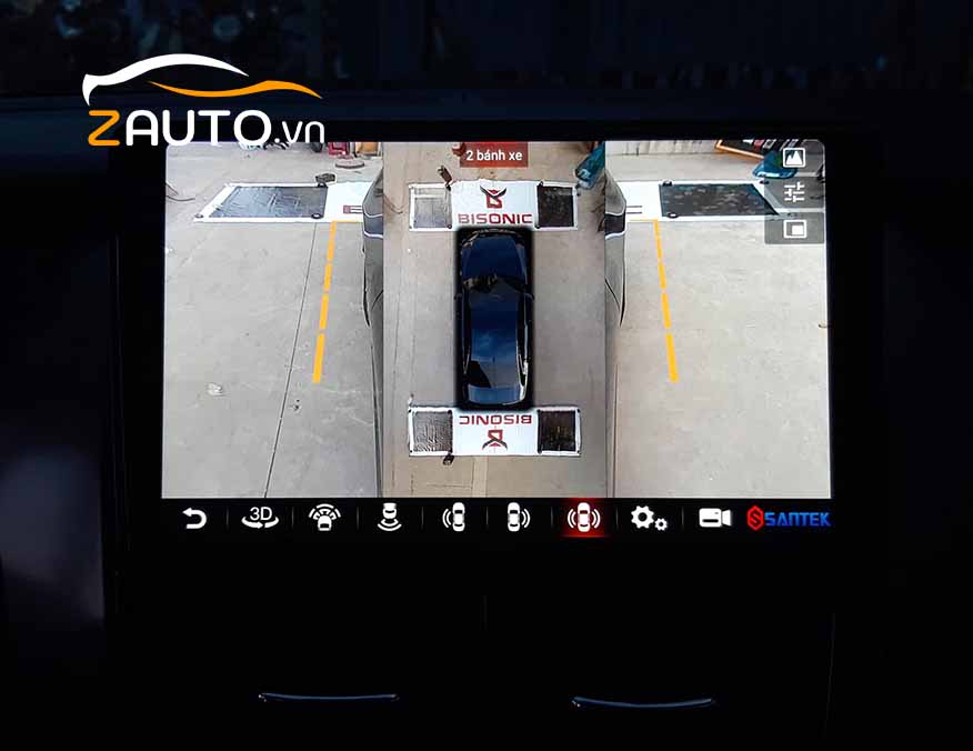 Nơi lắp màn hình android camera 360 Toyota Vios tại Vũng Tàu