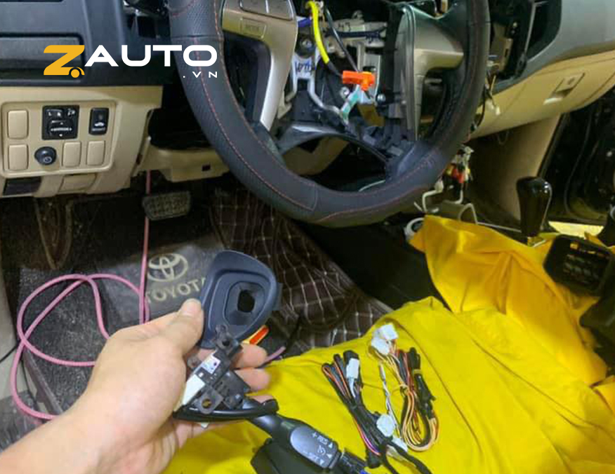 Lắp Cruise Control Toyota Fortuner tại Bình Dương