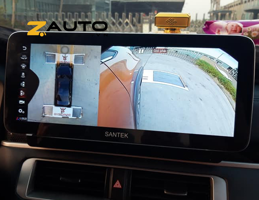 Lắp màn hình android camera 360 Mitsubishi Xpander Cross tại Dĩ An