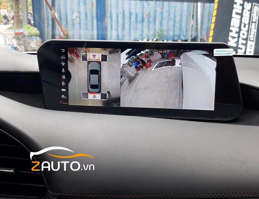 Lắp màn hình android camera 360 Mazda 3 tại TP.HCM