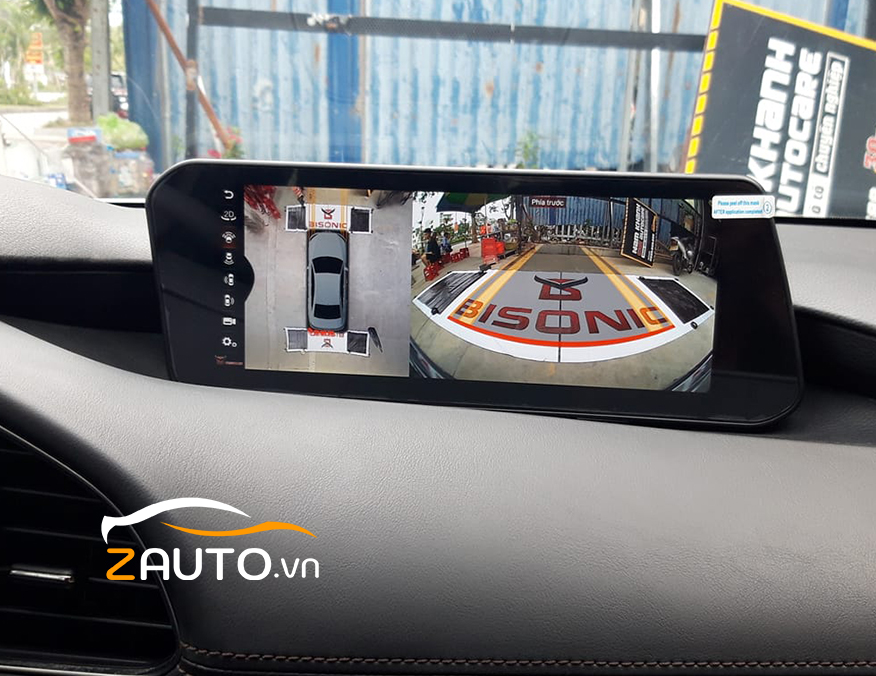 Lắp màn hình android camera 360 Mazda 3 tại Thủ Đức