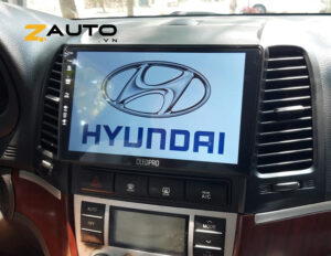 Lắp màn hình android Hyundai SantaFe